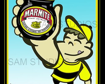 Retro Marmite - No Hate Here
