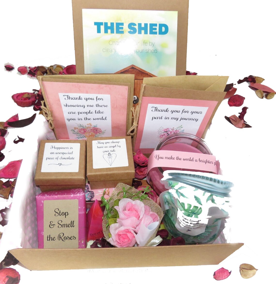 THANKYOU Gift Box Personalized Gifts Thankyou Gifts For Etsy