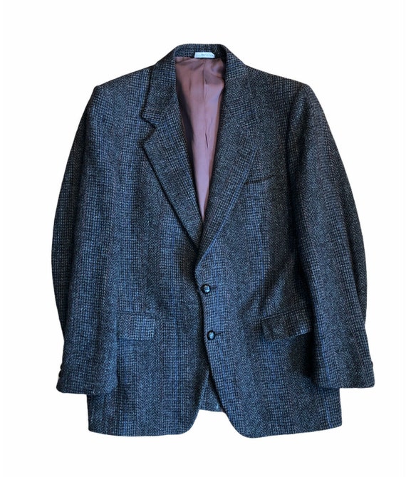 Vintage Harris Tweed Woolen Sport Jacket Blazer Co