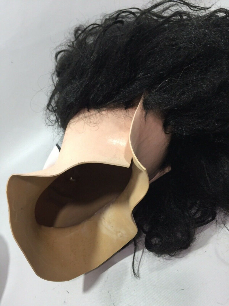 Vintage Rare Ace Frehley Kiss Army Band Rubber Mask Adult Halloween Costume!