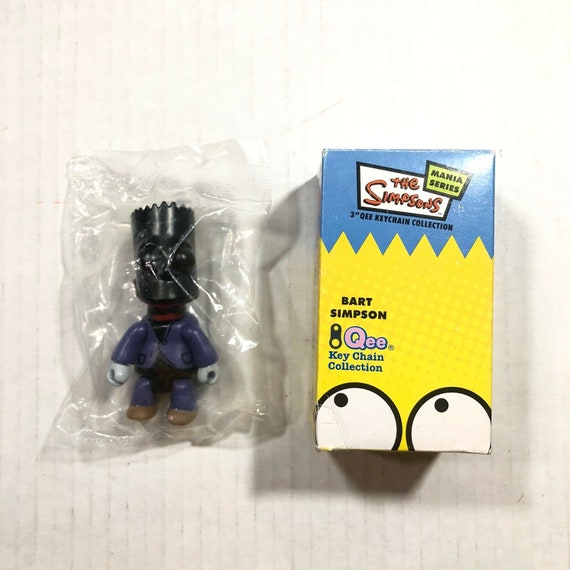 The Simpsons Mania Series Qee Keychain 3" Bart Boo