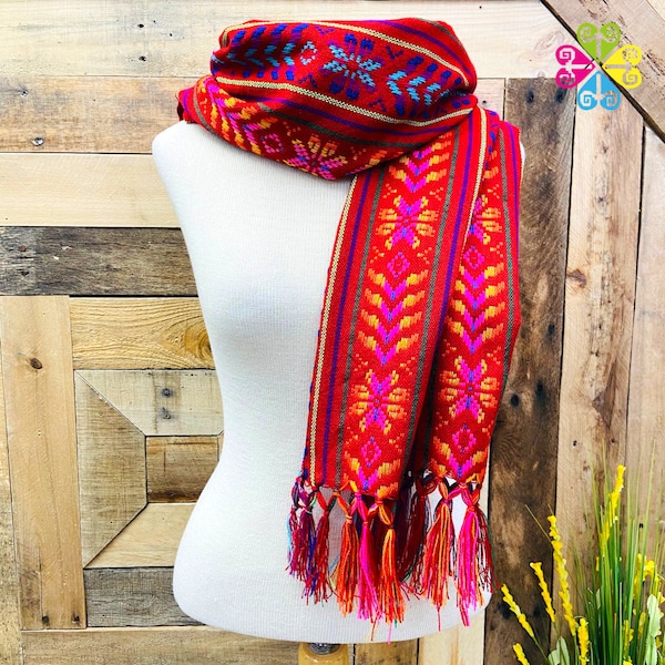 Cambray Mexican Shawl - Mexican Scarf - Authentic Rebozo