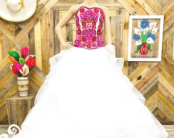 sachin and babi light blue dress I was told you guys would like my wedding veil made in Mexico : r/Embroidery main image 0