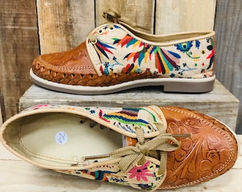 mexican moccasin shoes