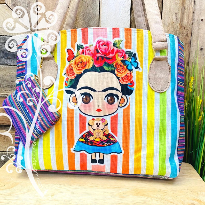 tote bolsa and purse set