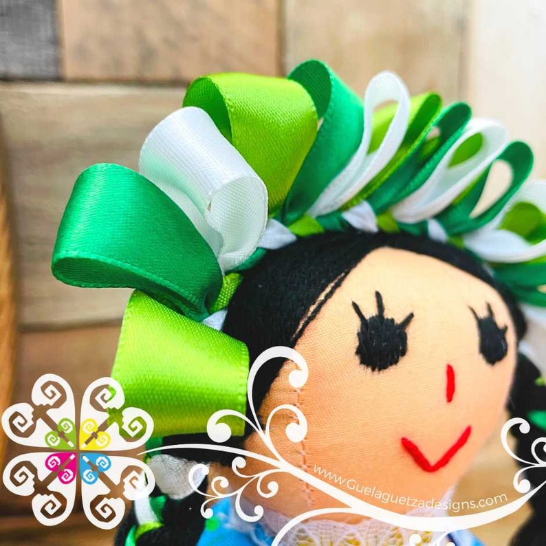 Mini Mexican Otomi Doll Muneca Sencilla Lele Doll - Etsy