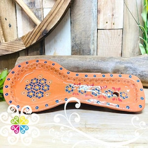 Capula Clay Fino Portacuchara - Artisan Kitchen - Capula Fine Clay - Mexican Authentic Clay