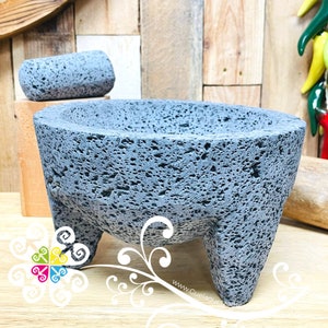 Molcajete Piedra - Salsa Maker Molcajete - Mexican Bowl
