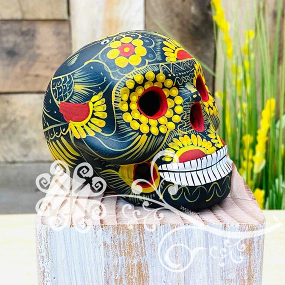 Sugar Skull Color Enamel Decals