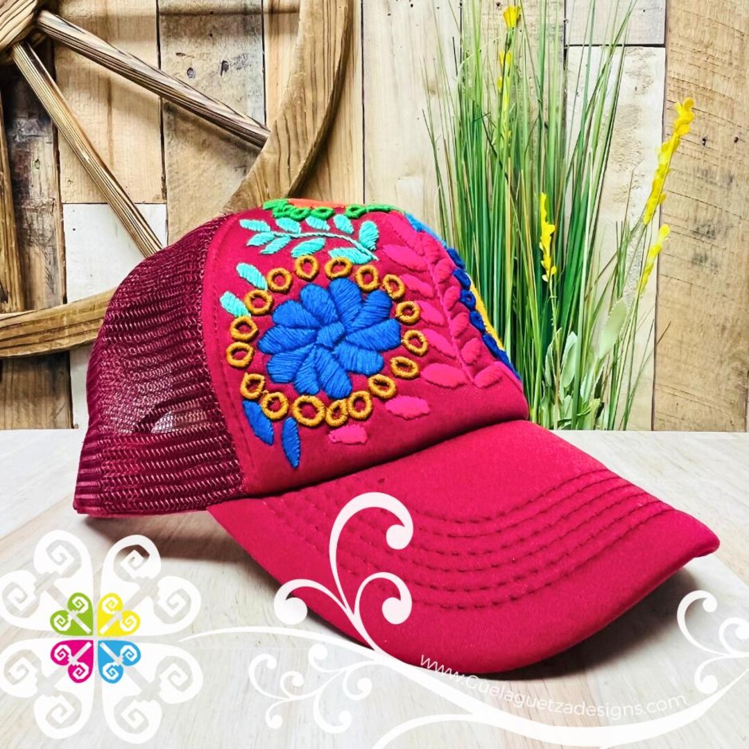 Rococo Embroider Cap - Gorra Bordada - Etsy