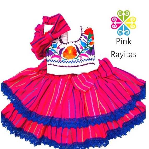 baby girl mexican outfit