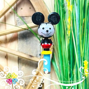 Disney Charakter Holzkugelschreiber - Büro Accessoires - Mexikanische Holzkugelschreiber