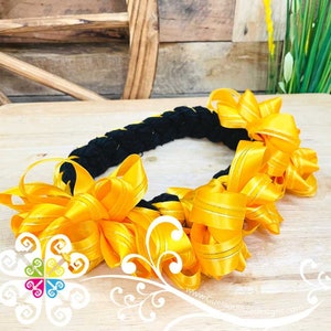 Yellow - Folkloric Headband - Mexican Headband - Frida Headband