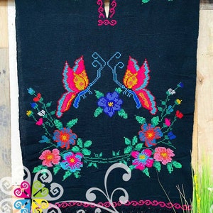 Embroider Gaban- Mexican Poncho - Gaban Mexicano Bordado