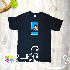 El Toxico Embroider Tee - Loteria Shirt - Mexican Shirt - Playera Loteria