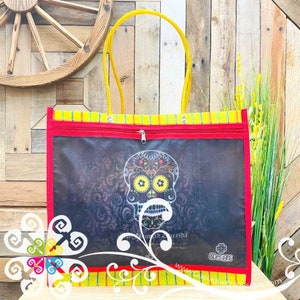 Large Calaverita - Shopping Morral - Mexican Tote