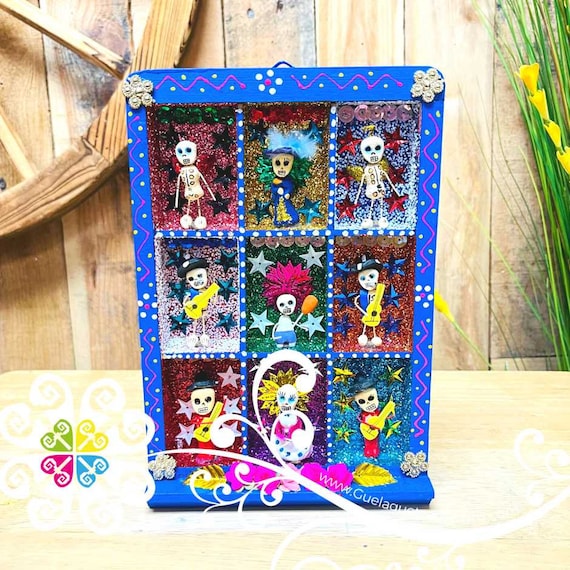 Artistas Mexican Gallery Box Decor - Cajita Decorativa - Mexican