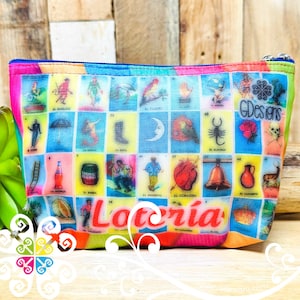Trousse à maquillage - Trousse Loteria - Trousse Frida - Trousse à maquillage - Trousse à crayons