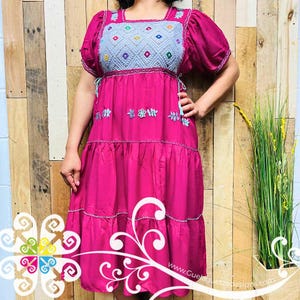 Liliana Dress - Women Party Dress - Vestido Mexicano - 5 de Mayo dress