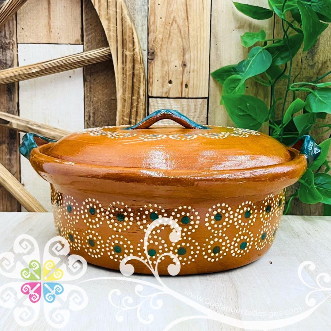 Medium Capula Cazuela Barro Con Tapa - Etsy