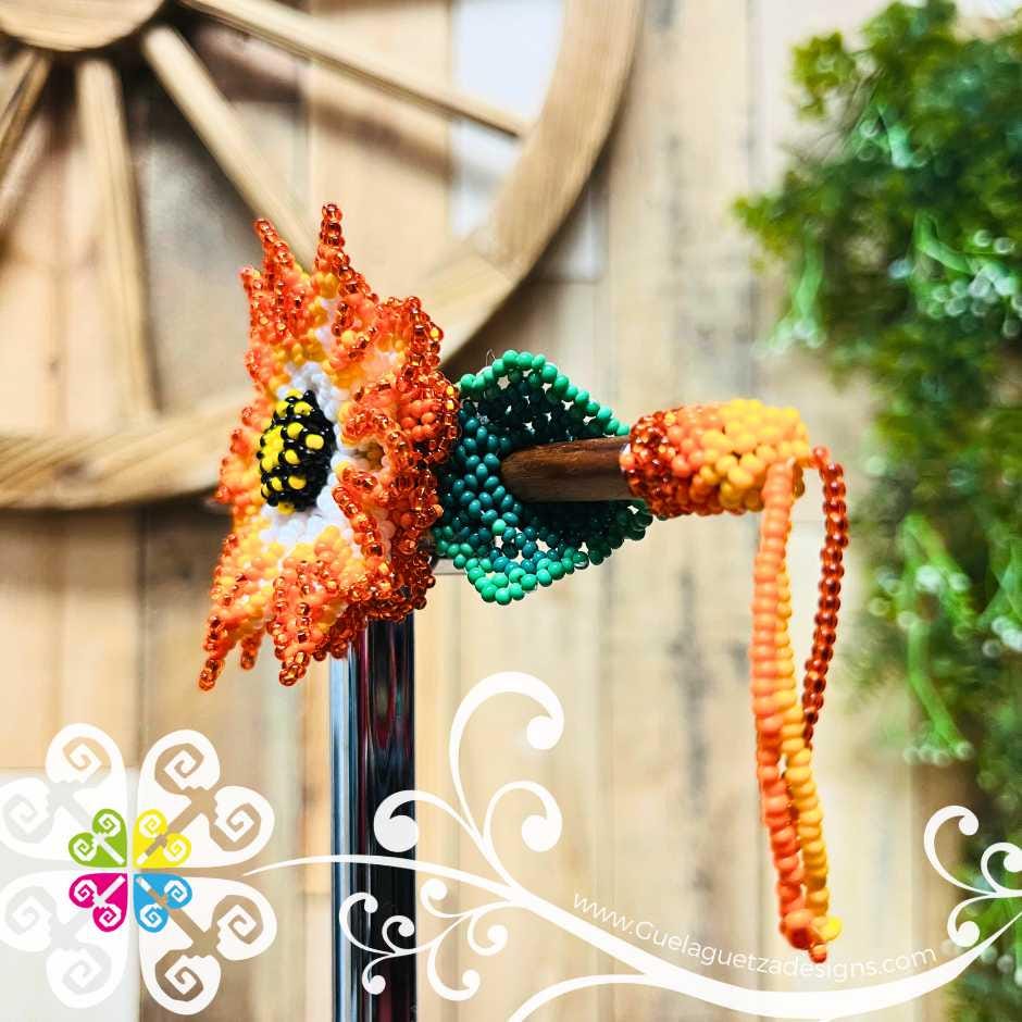 Huichol Beaded Hair Clip - Etsy display picture 3
