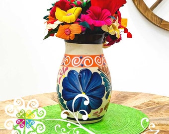 Florero Ovulo - Mexican Home Décor - Mexican Authentic Clay