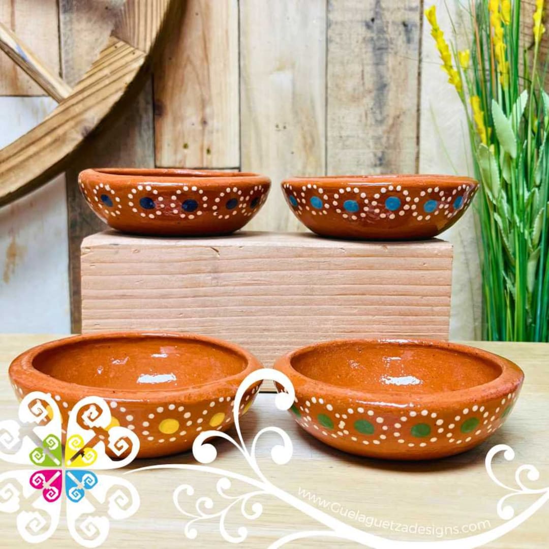 Set of 4 Small Capula Sencillo Salcero - Salsa Bowl - Etsy