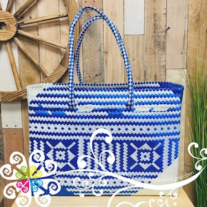 Large Patterns Morral - Knitted Morral - Mexican Morral