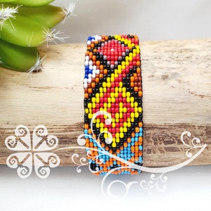 Medium Beaded Bracelet - Authentic Huichol Jewelry - Friendship Bracelet - Mexican Jewelry