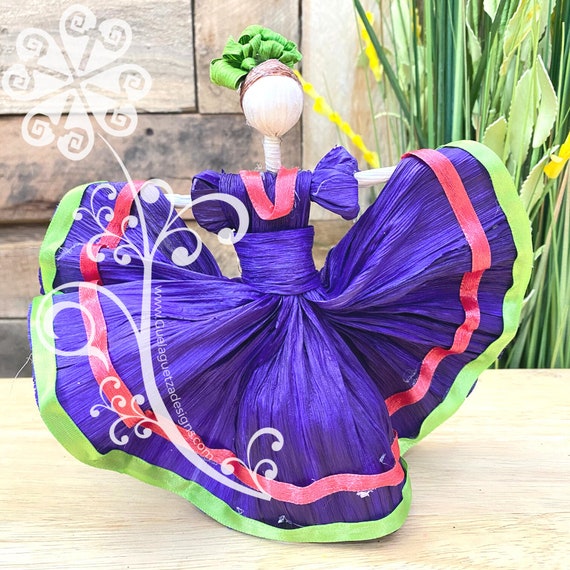 Corn Husk Doll Decorative Doll 2 Pack Handcrafted Dolls Mexican Ornament Crafts Decoration Beautiful Stand Jacq & Jürgen Corn Husk Doll Decorative Doll 2 Pack Handcrafted Dolls Mexican Ornament Crafts Decoration Beautiful Stand Jacq & Jürgen
