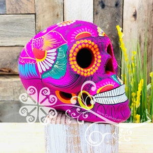 Extra Large Mexican Sugar Skull - Dia de los Muertos Skull - Day of the Dead Guerrero Skull - Calaverita