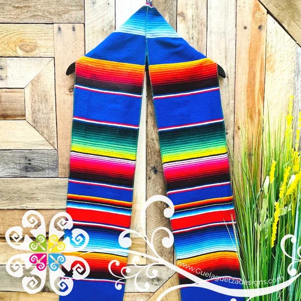 Sarape Stripes Graduation Stoles - Mexican Stole - Graduation 2023