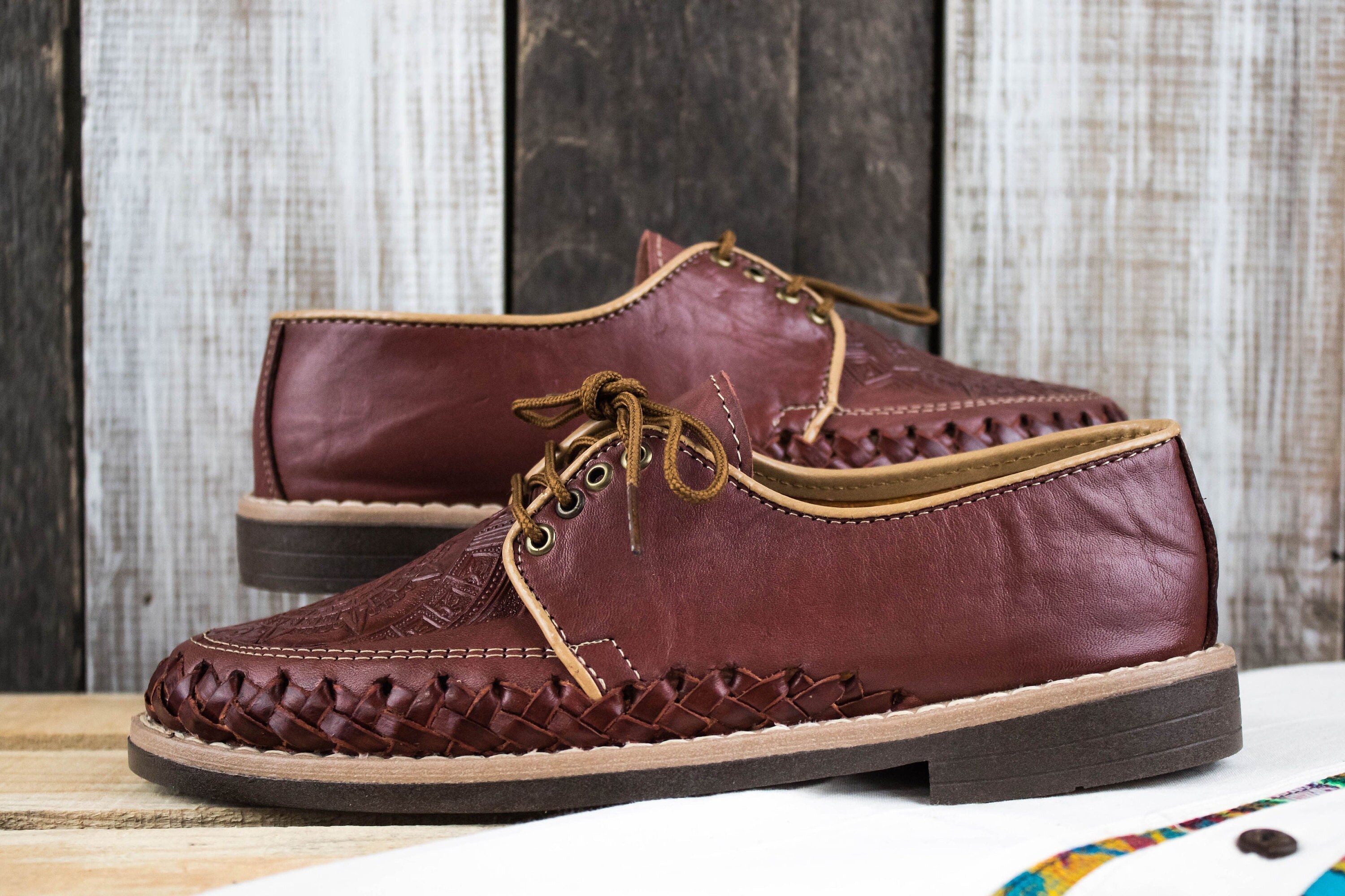 Zapatos De Piel Etsy