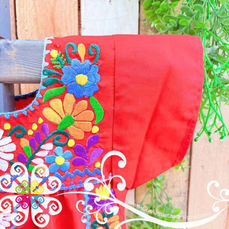 Vestido Tehuacan Nina / Tehuacan Children Dress