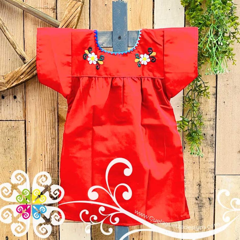 Vestido Tehuacan Nina / Tehuacan Children Dress
