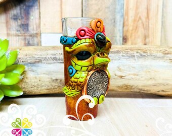 Granizado Vidrio Soplado Tequilero Set - Tequila Shot Glasses - Etsy