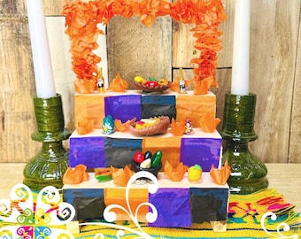 Ofrenda Mexicana - Dia de los Muertos - Altar - Miniature Ofrenda - Mexico