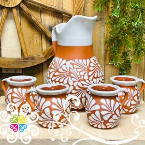 Mexican Pottery Jugs - Etsy