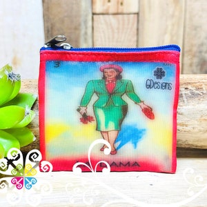 Coin Purse Mexican Loteria Coin Purse Frida Monedero Etsy UK