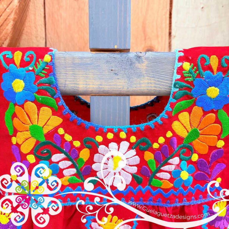 Vestido Tehuacan Nina / Tehuacan Children Dress
