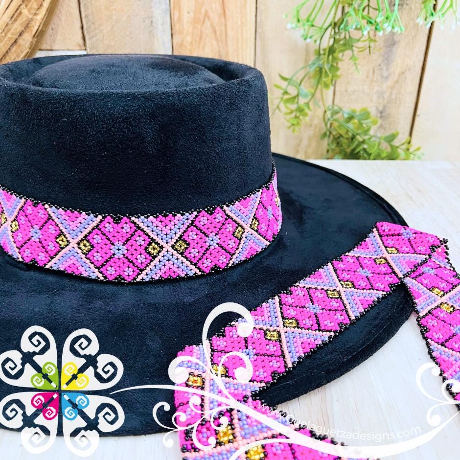 Huichol Hat Band - Etsy display picture 1