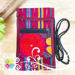 Bolso Pequeño Happy Flower - Crossover Infantil - Bolsa de Nina - Bolso Pequeño - Bolso Mexicano