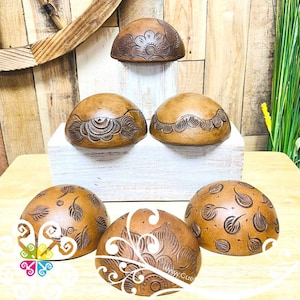Set of 6 Small Bowls - Barro Café Oaxaca - Authentic Mexican Home Decor