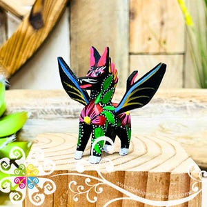 Mini Pegasus Alebrije - Handmade Wood Figure - Stocking Gift - Unique Gift - Mexican Alebrije
