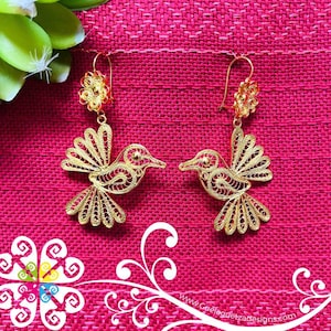 Colibri - Filigrana Artisan Earrings