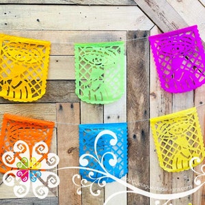 Small Catrina Design- Papel Picado Banner - Day of the Dead decor - Dia de Muertos