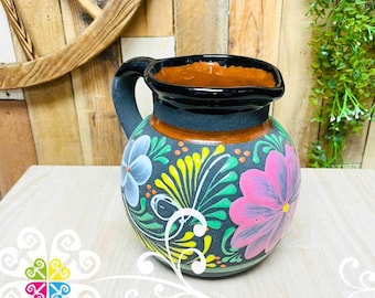 Black Bola Clay Pitcher - Jarro