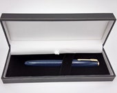 English Parker Duofold fountain pen sea blue 1960s
