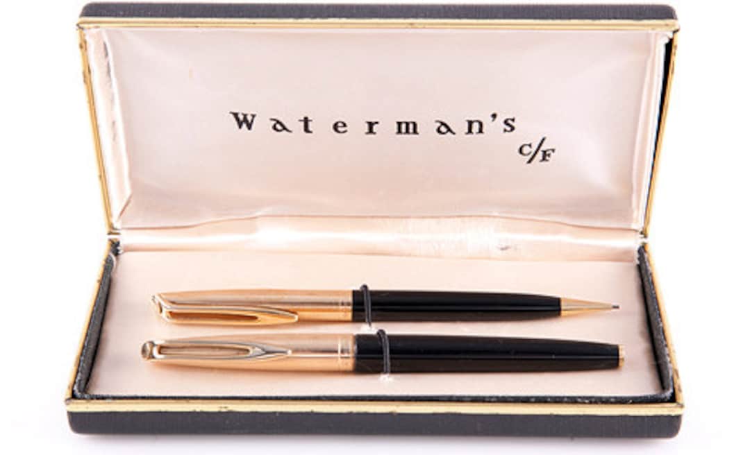 Waterman Canada Fountain Pen and Pencil Etsy