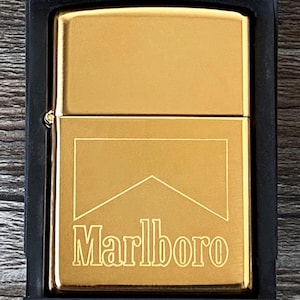 Vintage Marlboro Zippo - Etsy